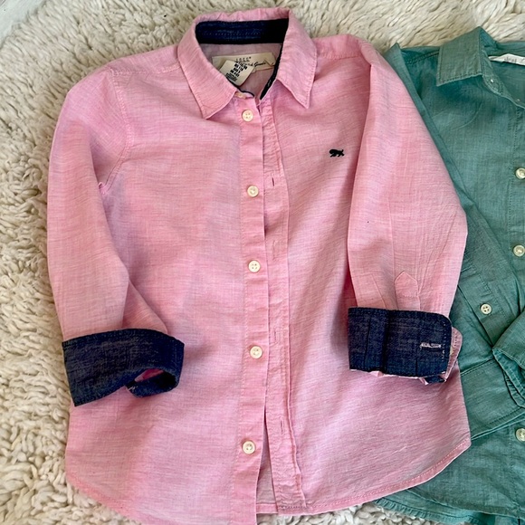 H&M button down shirts. Size 5T. - Picture 3 of 6